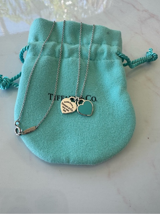 Tiffany & Co. Jewelry - Tiffany & Co. mini hearts necklace